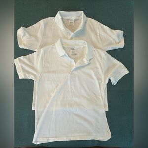 White uniform polos